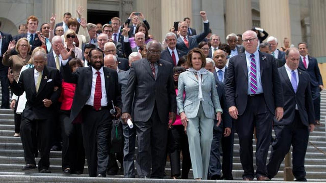 Democrats end 25hour plus protest to demand House gun votes