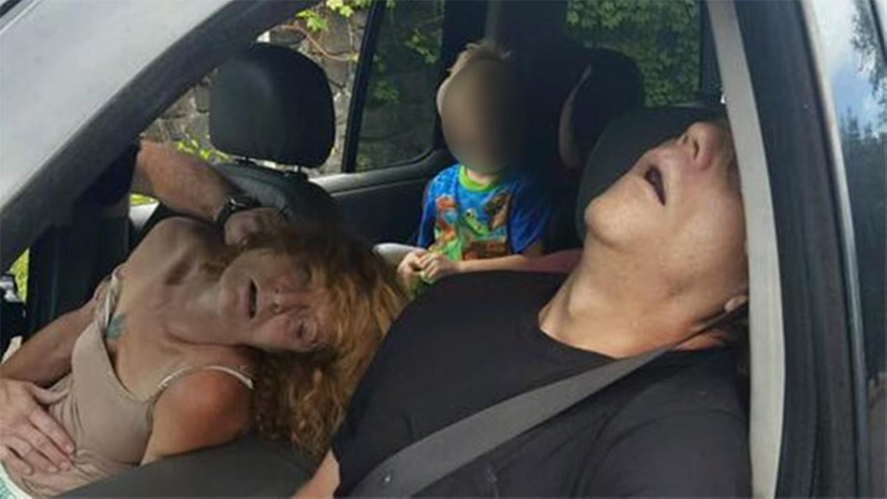 Cops: Photos of boy with passed-out adults show drug scourge