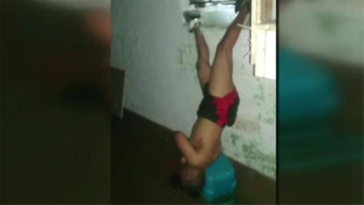 Detroit man stuck hanging upside down for 13 hours - WABC-TV