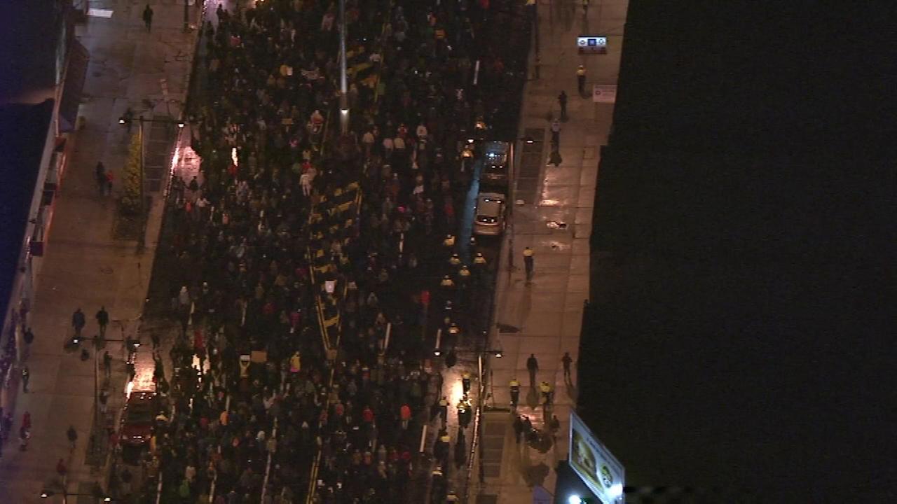 Hundreds March In Anti Trump Protest In Philadelphia 