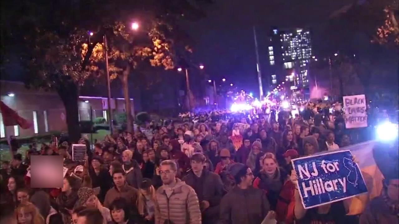 Hundreds March In Anti Trump Protest In Philadelphia 