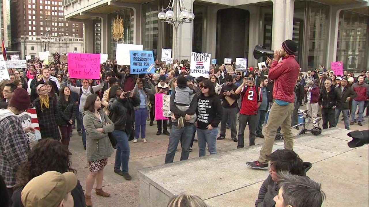 Hundreds March In Anti Trump Protest In Philadelphia 