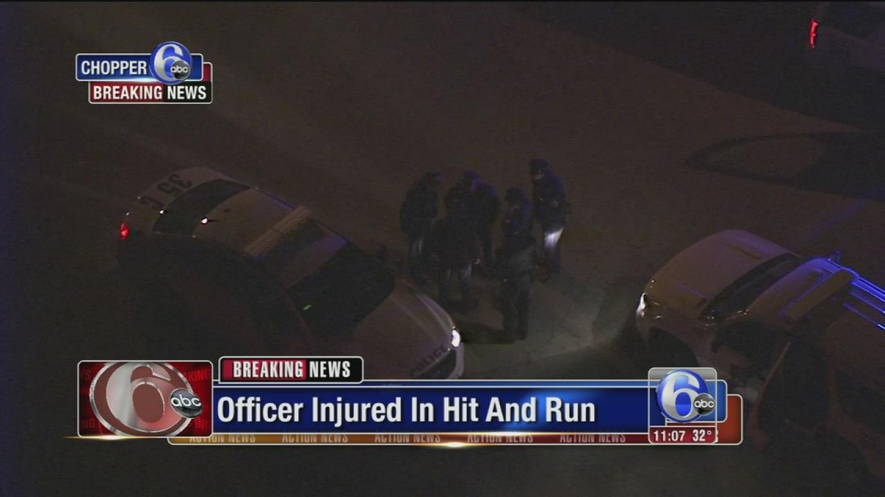 Philadelphia police officer injured in West Oak Lane hit-and-run ... - 6abc.com