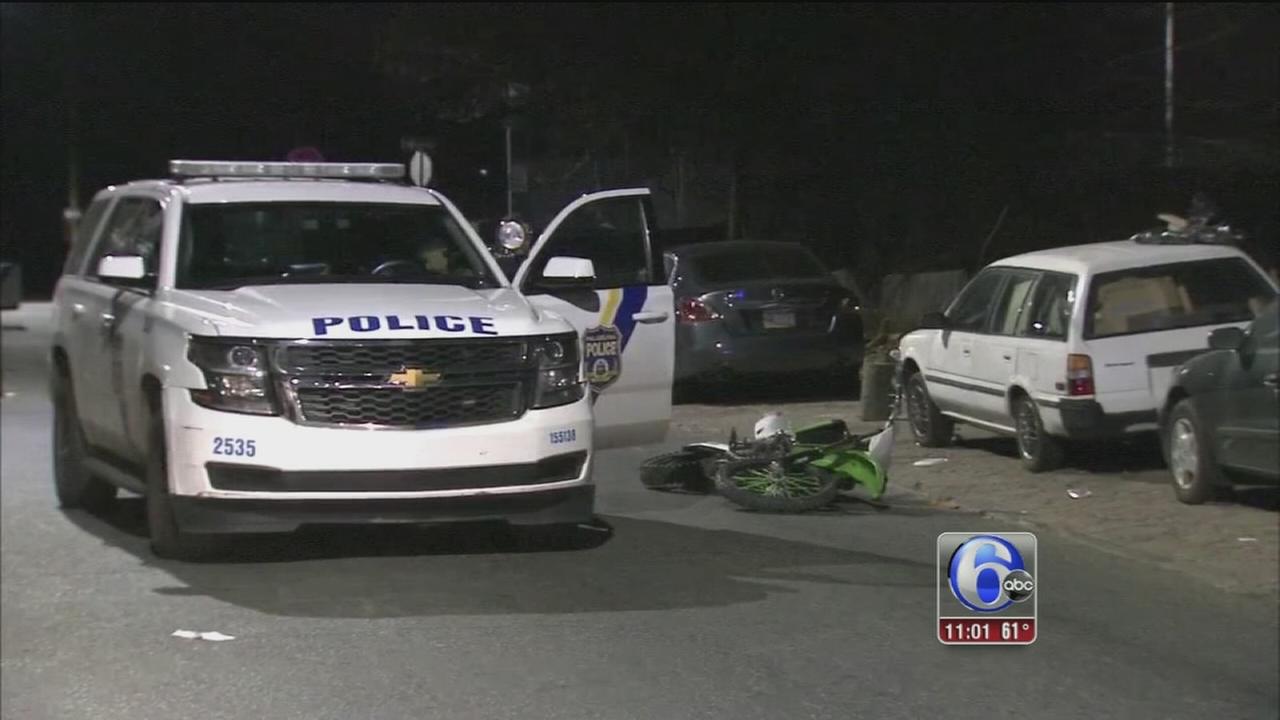 Police: Officer injured in dirt bike chase in North Philly - 6abc.com