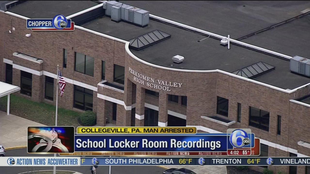 Police: Montco man caught recording inside high school locker room - 6abc.com