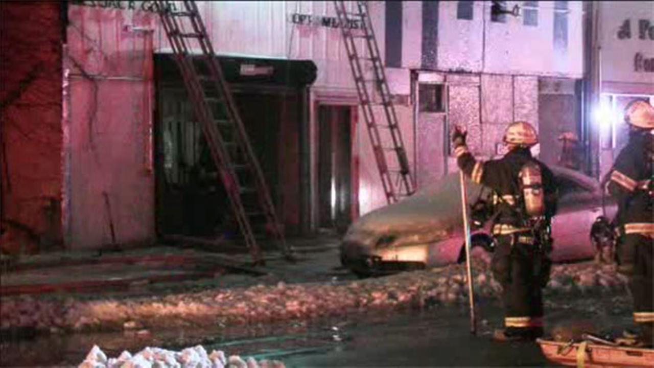 Crews battle street ice and house fire in Mantua - 6abc.com