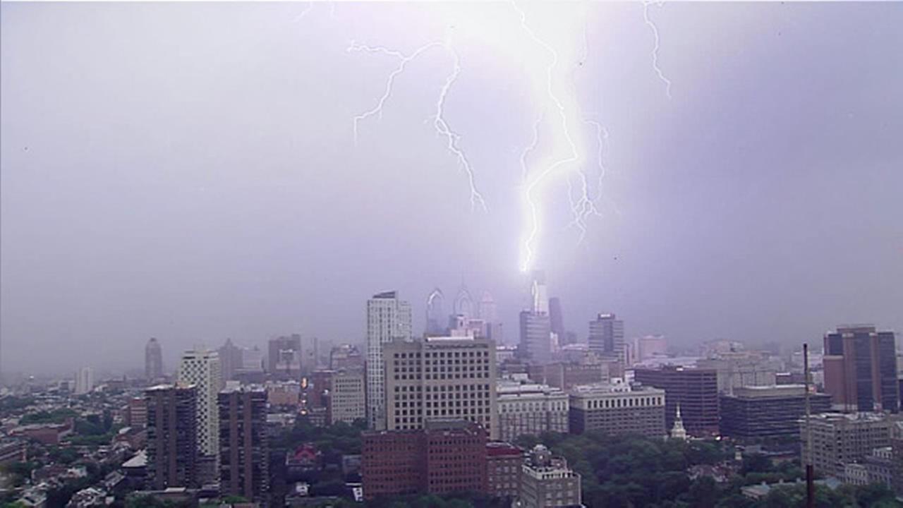 PHOTOS Damage, lightning from Monday's storms
