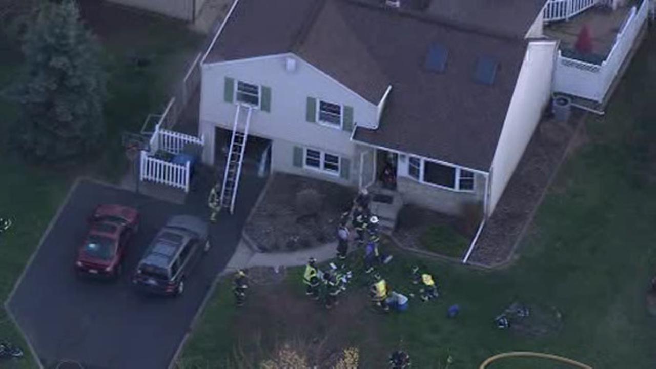 Firefighters rescue person from Lansdale fire