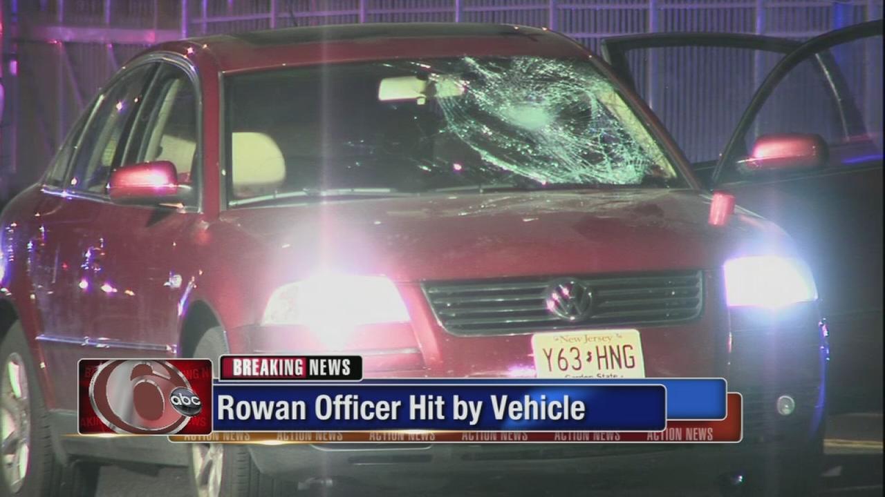 Police officer struck by vehicle in Gloucester County - 6abc.com
