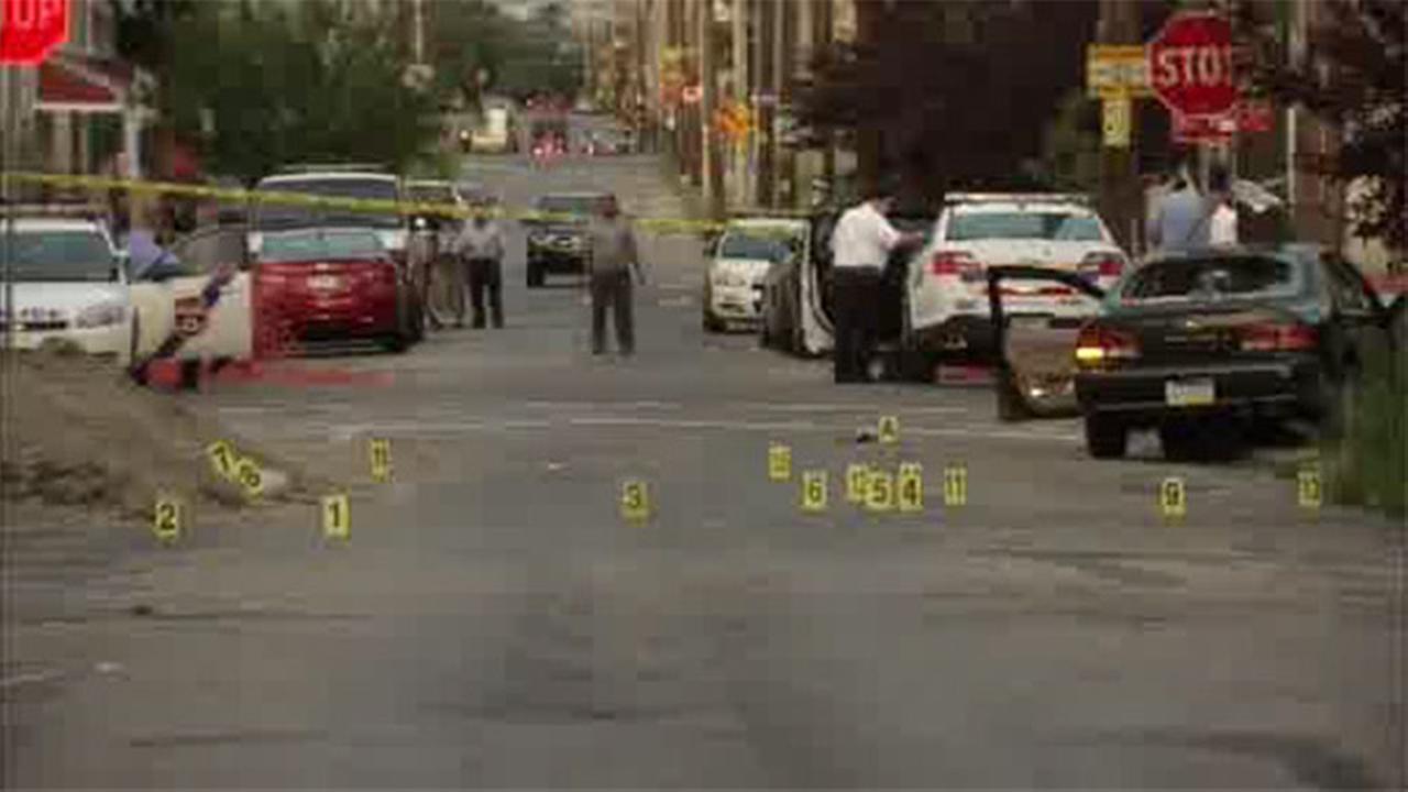 Gunshot victims found after crash in North Philadelphia