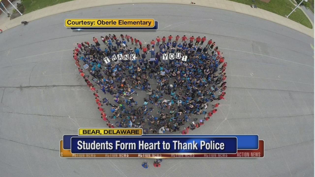 VIDEO: Police, students pay tribute to fallen Delaware State Police trooper Cpl. Stephen Ballard - 6abc.com