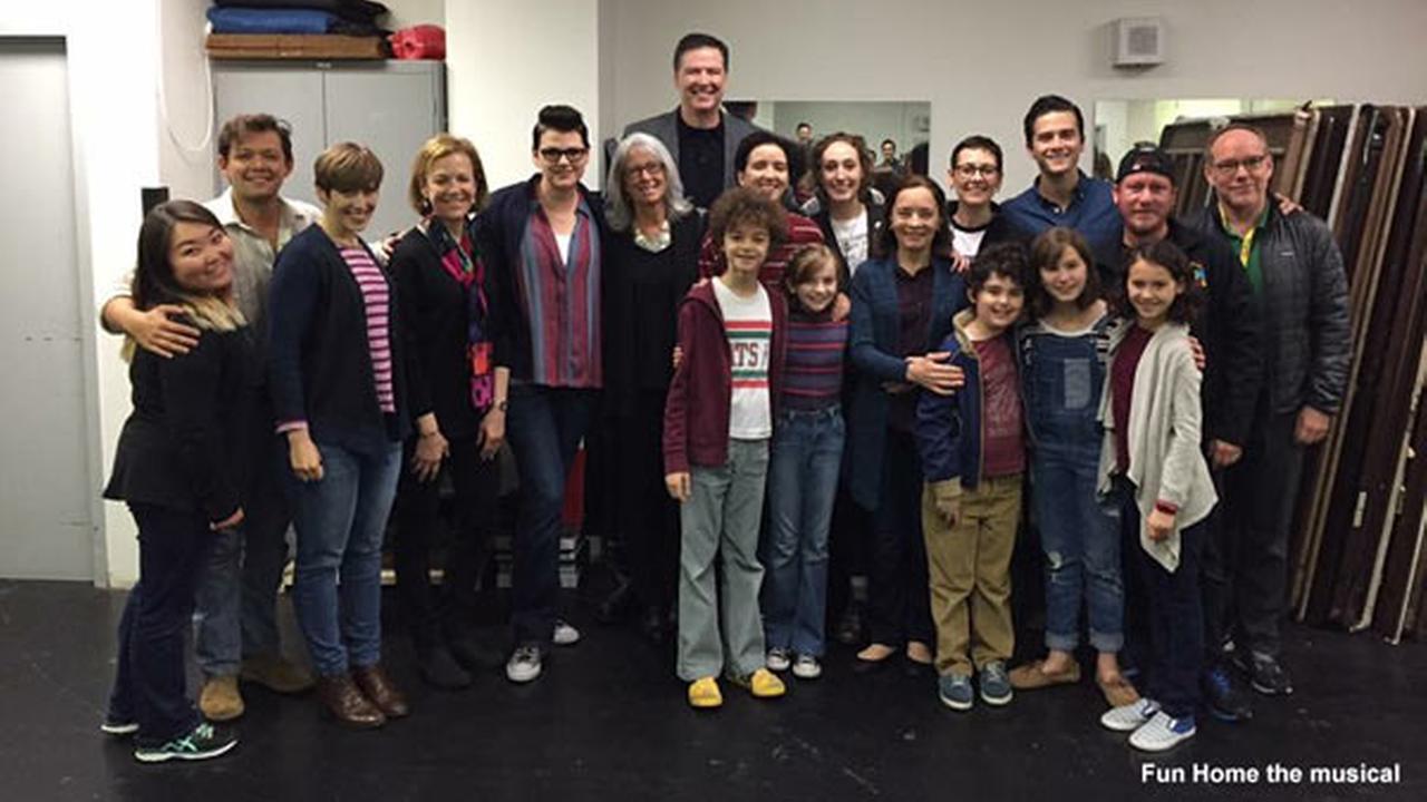 Comeys attend musical the weekend after firing
