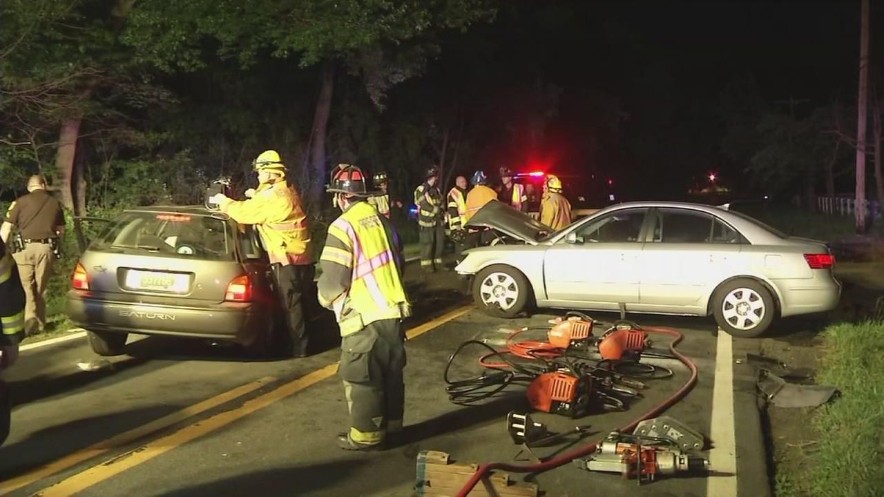 Deadly rollover crash in Warrington Township, Pennsylvania