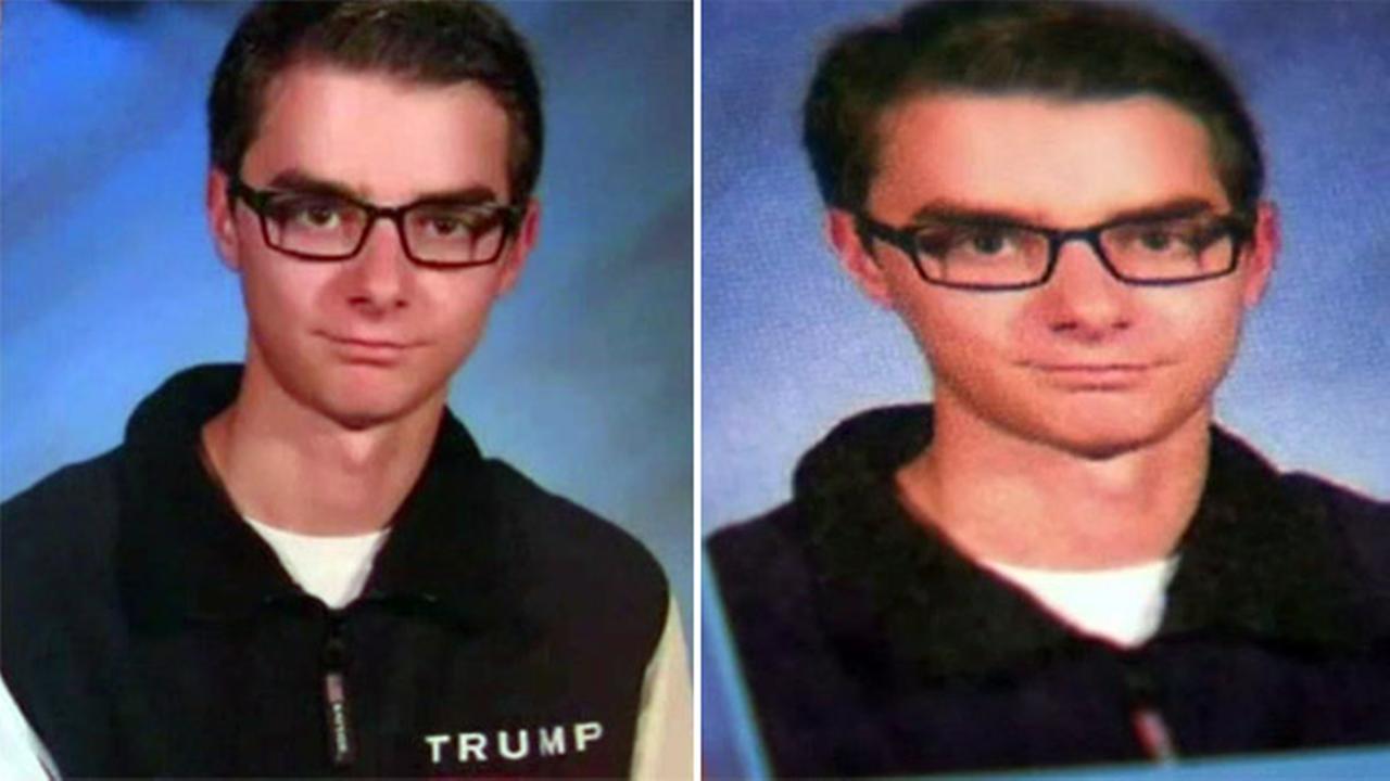 Trump thanks 2 whose yearbook references to him were altered