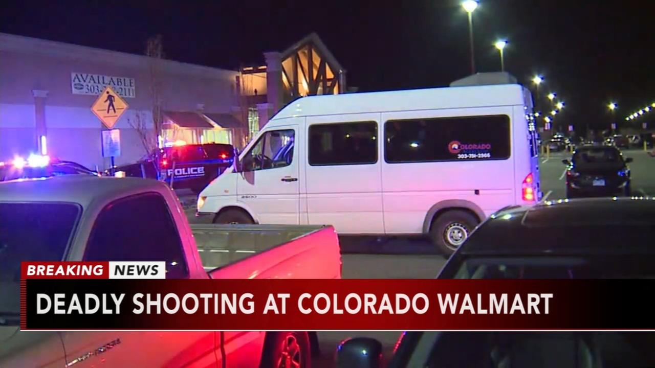 Police 2 killed, 1 hurt in Colorado Walmart shooting