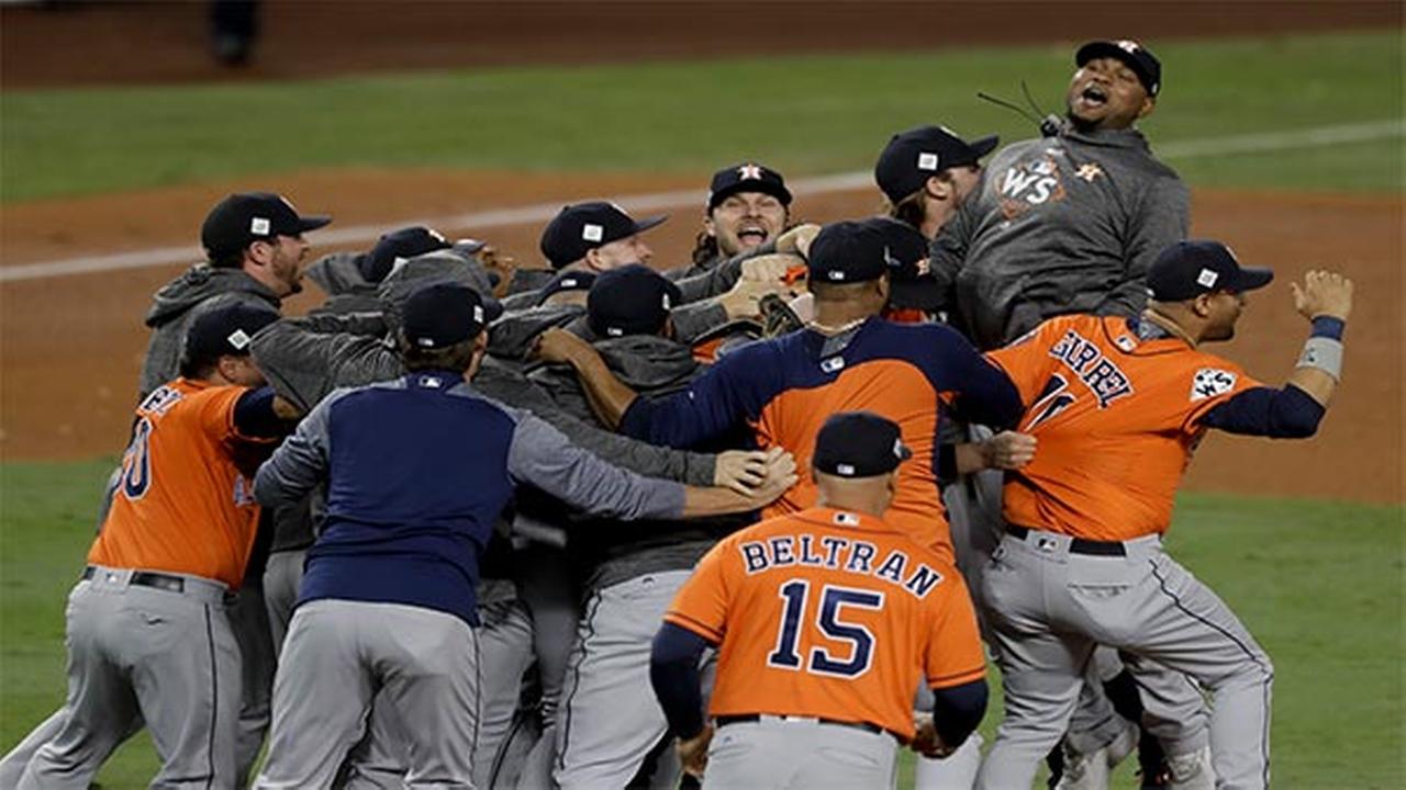 Astros win 1st World Series crown, top Dodgers 51 in Game 7