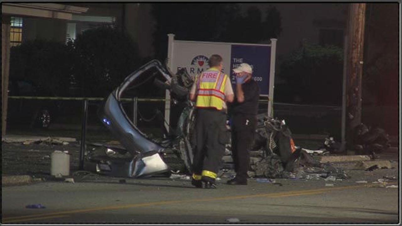 PHOTOS Car Breaks Apart In Fatal Hatfield Pa Crash 6abc