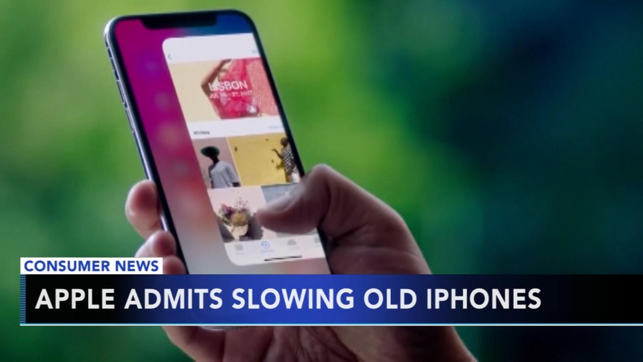 Apple admits to slowing old iPhones