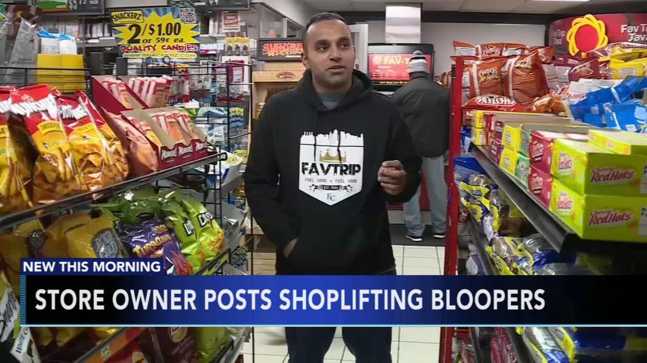 Store owners posts shoplifting bloopers