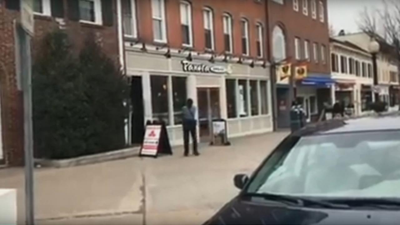 Viewer Video: Standoff at Princeton Panera Bread