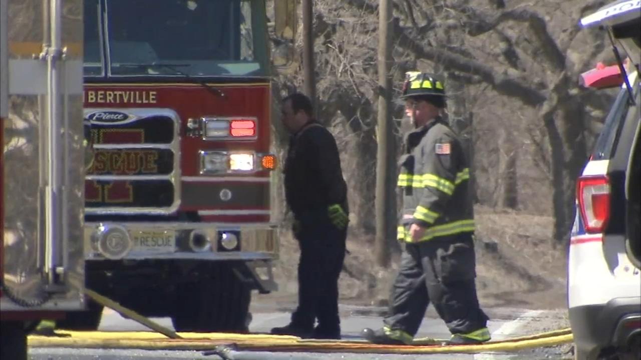 Fiery fatal dumptruck crash in Hopewell Township