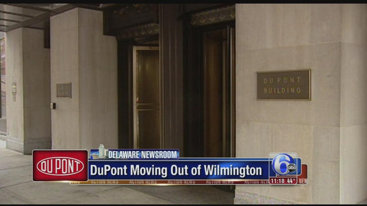 DuPont to move corporate headquarters from Wilmington