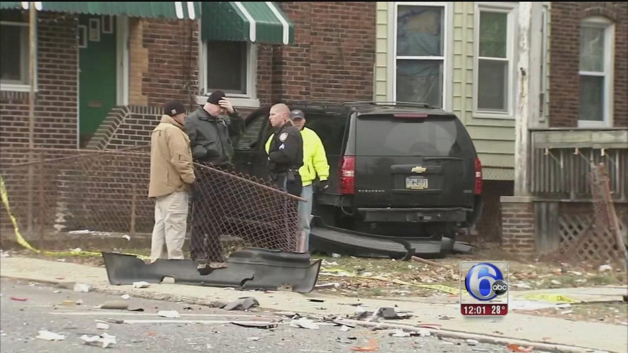 Police chase ends in crash in Collingdale, Delaware County; 1 arrest - 6abc.com