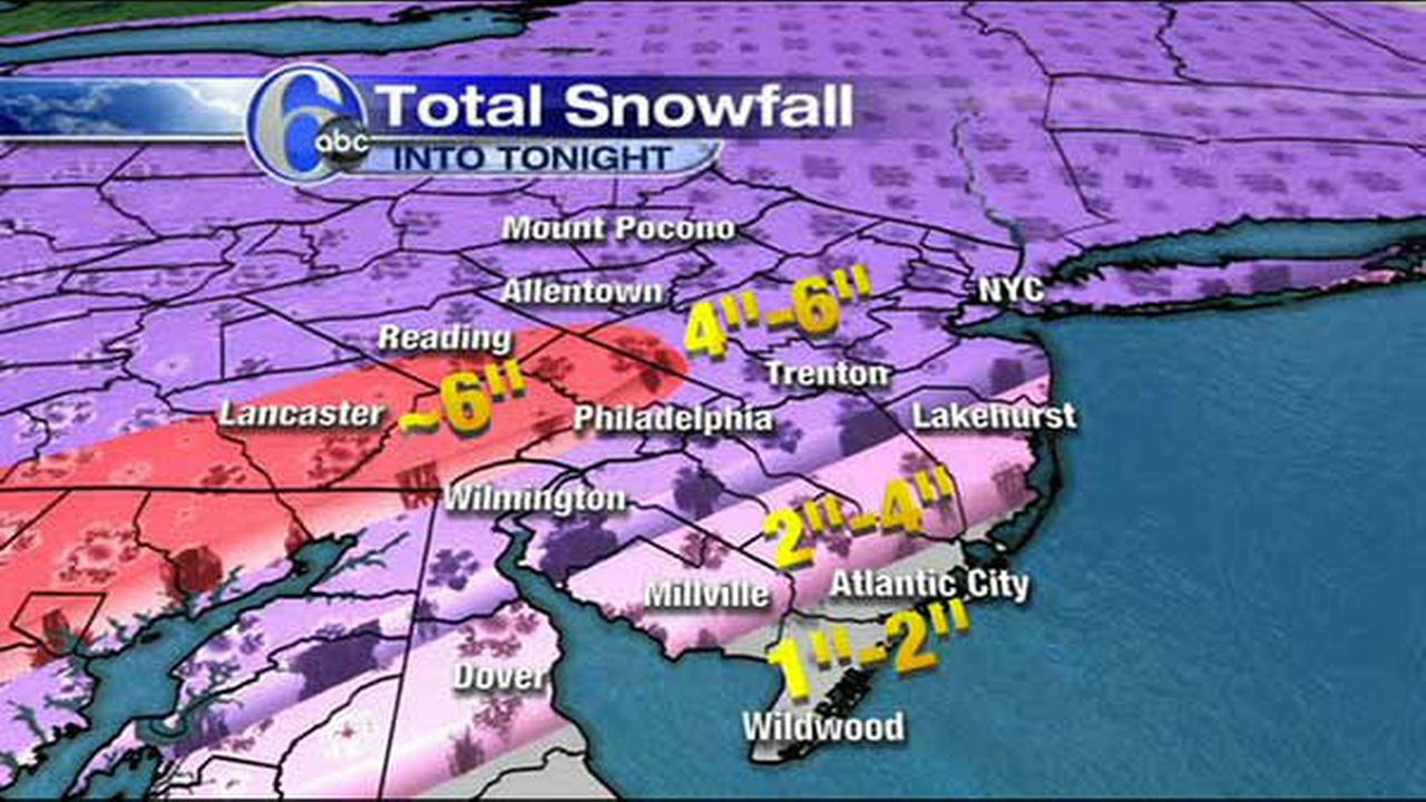 Accuweather Maps: New Expected Snowfall Totals 