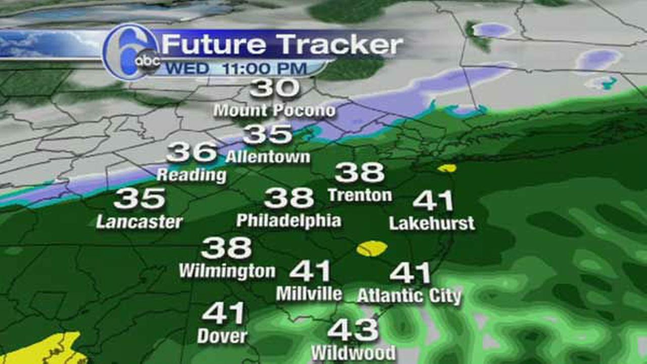 ACCUWEATHER MAPS Thursday snow update