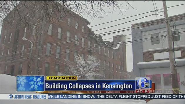 VIDEO: Building collapse in Kensington