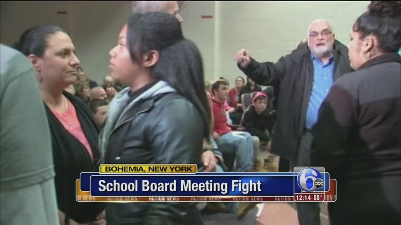 Heated School Board Meeting With Parents After Violent Student Brawl On