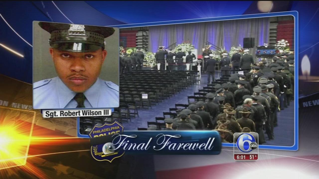 Final Farewell Begins For Slain Philadelphia Police Officer Robert ...