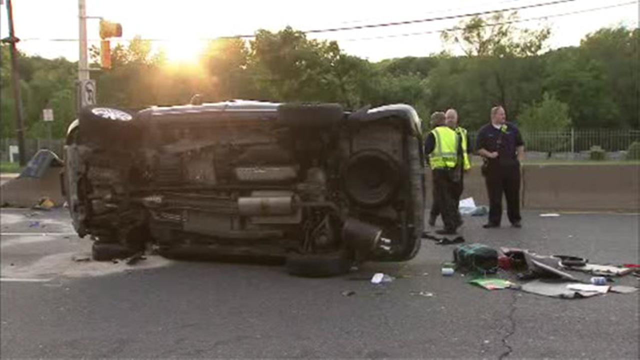 5 injured after multivehicle crash on Rt. 130 in Pennsauken