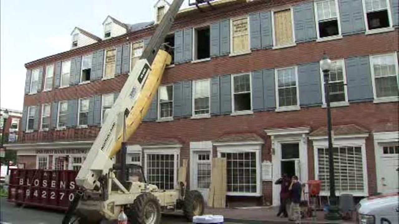 Rebuilding begins after massive West Chester fire