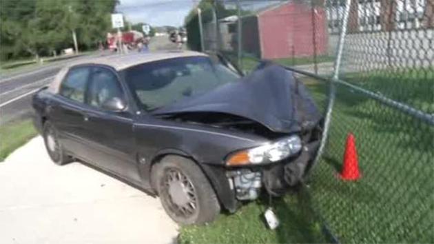 Stolen vehicle slams into parked cars in Delaware