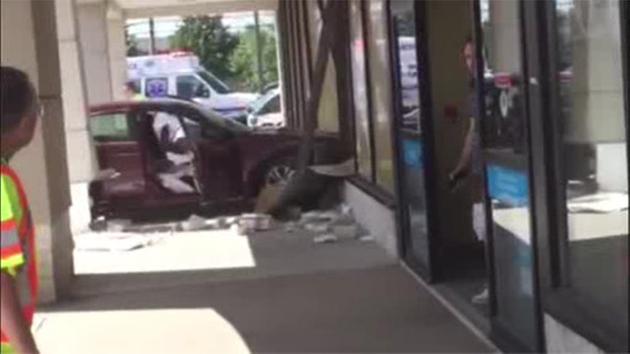 VIDEO: Car slams into Petco store in Bensalem