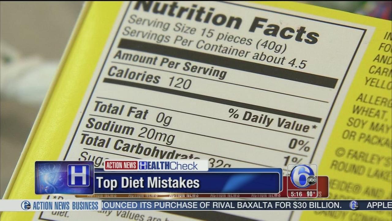 What are some common pieces of nutritional information?