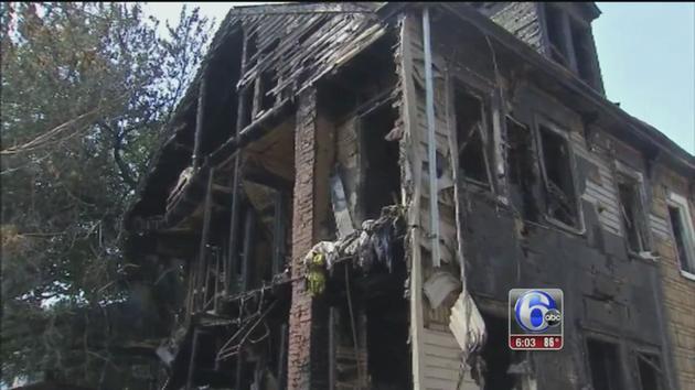 VIDEO: 5 homes to be demolished after fire in Trenton