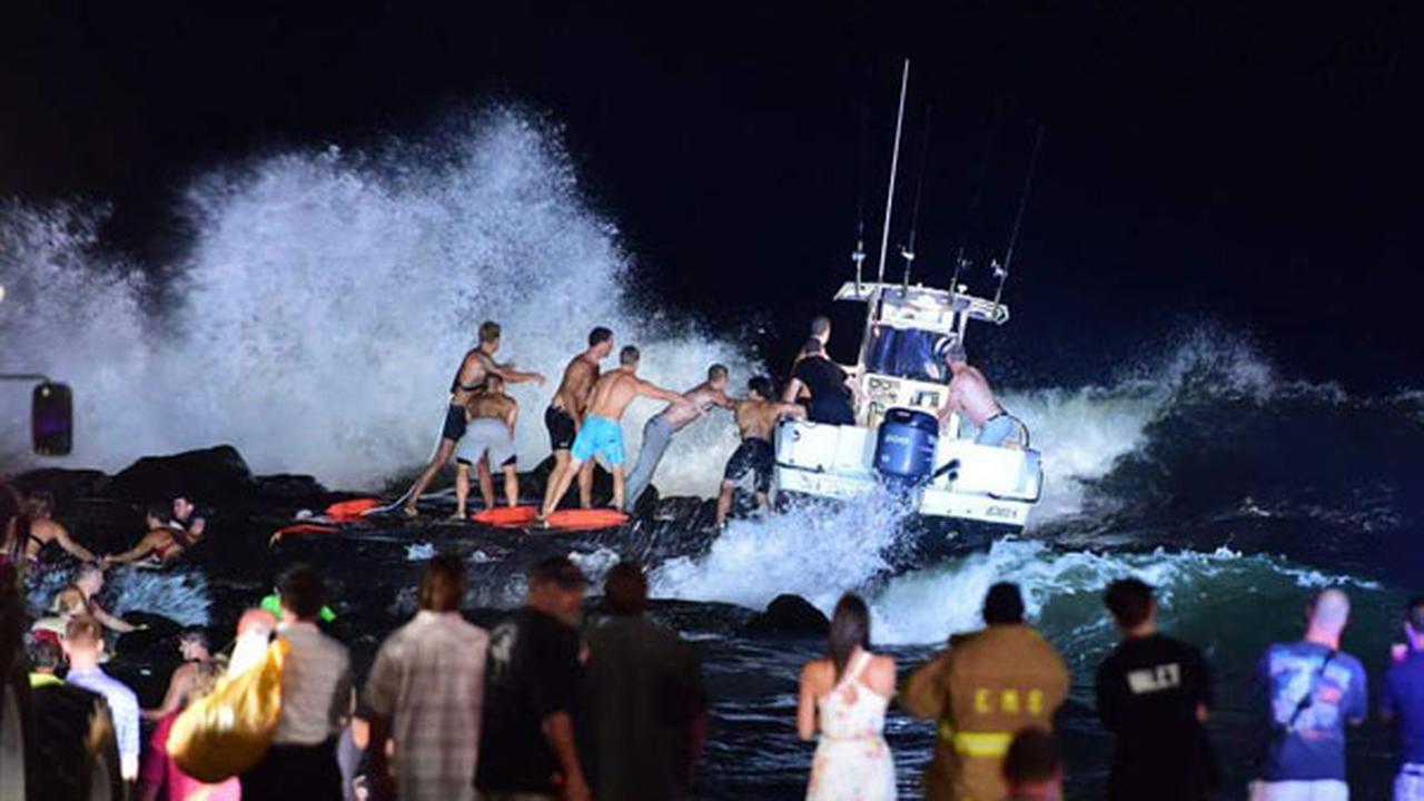 fishing boat accident nj 3 rescued after fishing boat runs aground at jersey shore fishing boat accident nj 3 rescued after fishing boat runs aground at jersey shore