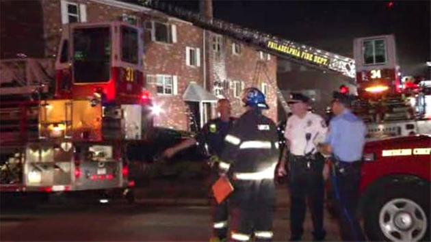 VIDEO: 1 person injured in apartment blaze in Somerton