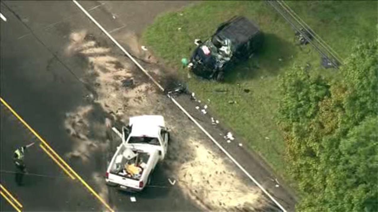 Route 611 closed in Warrington, Pa. after crash