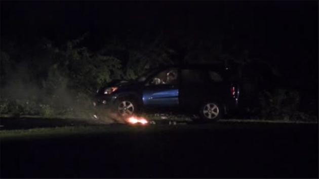 VIDEO: Driver loses control, crashes into utility pole in Montco