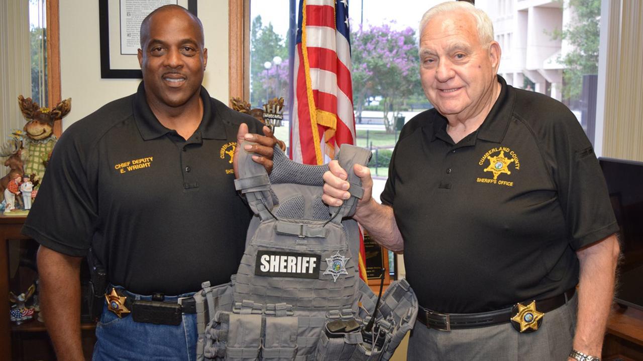 Anonymous donor gives 10,000 check for bulletproof vests to Cumberland