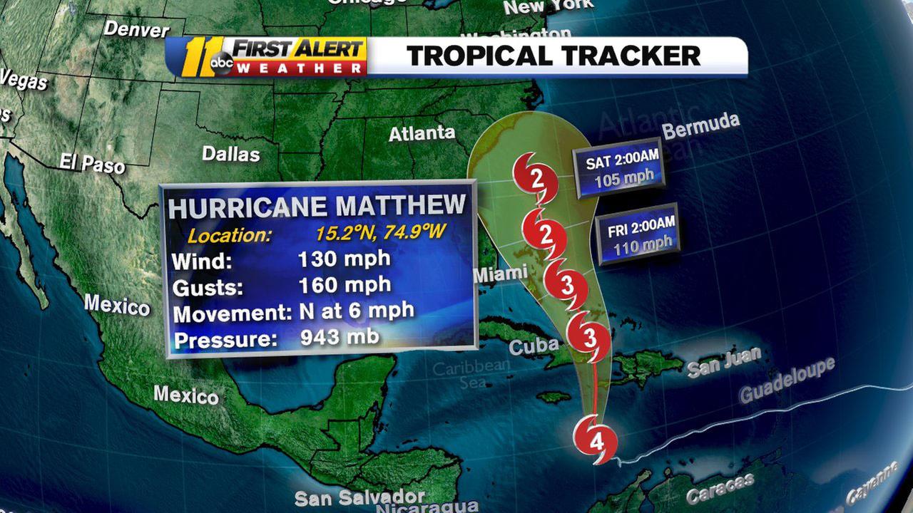 Could Hurricane Matthew impact North Carolina?
