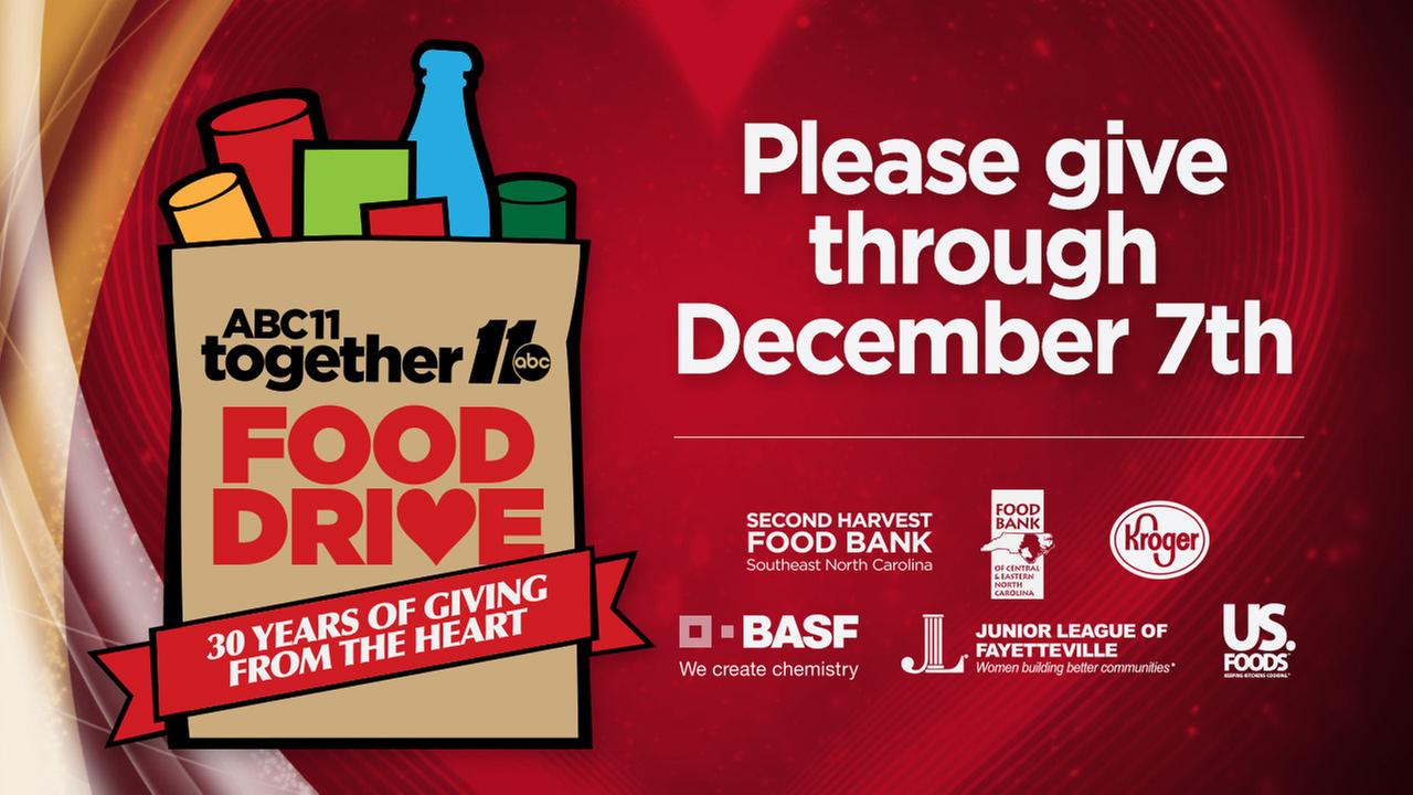 2016 ABC11 Together Food Drive