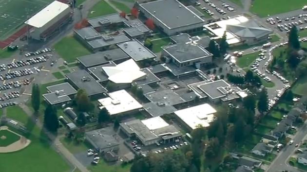 Marysville-Pilchuck High School in Marysville, about 30 miles north of Seattle. <span class=meta></span>
