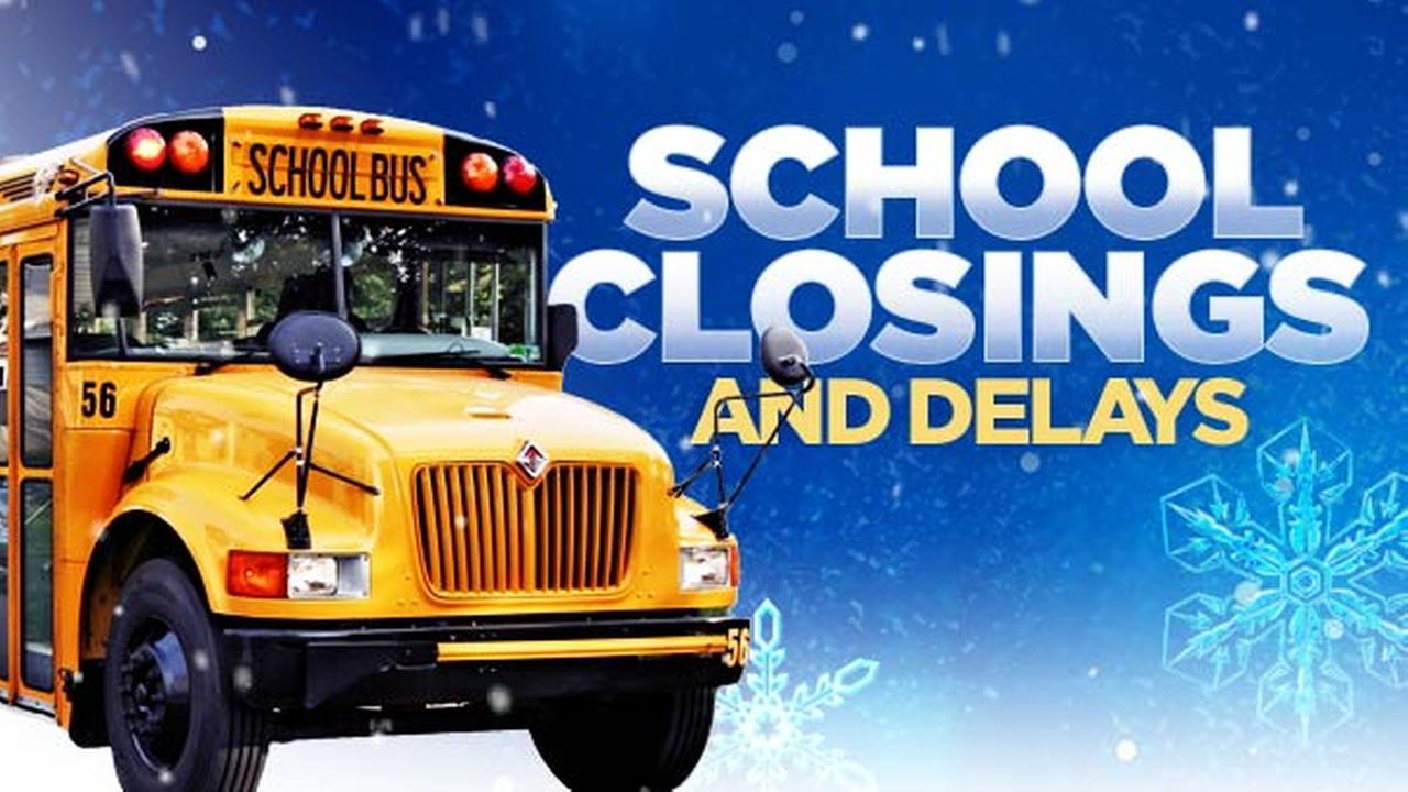 Please watch Local News Weather for any School Closings and Delays