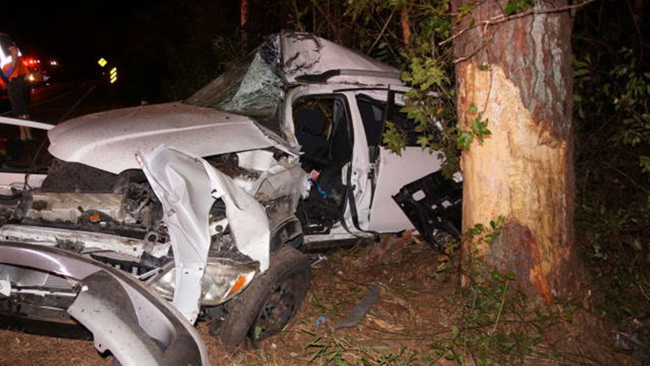 Teens hurt in Moore County crash