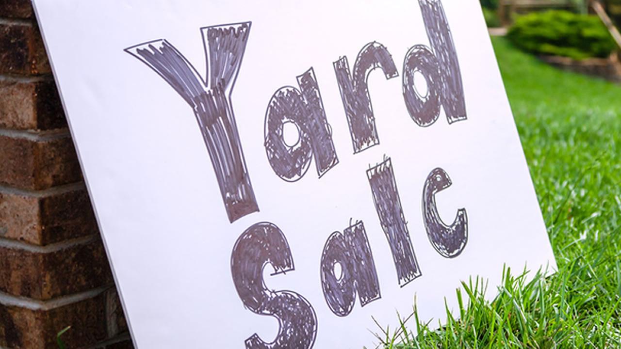 Everything free at church yard sale this weekend