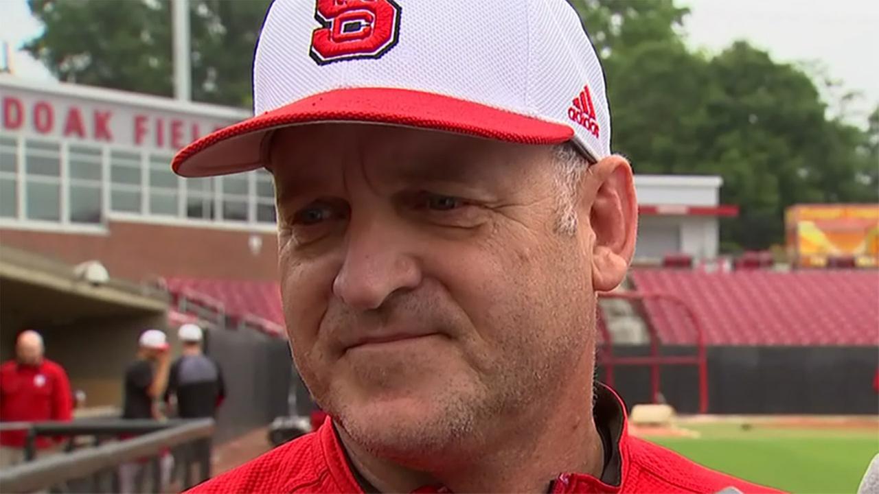 NC State baseball coach responds to Wilson speech